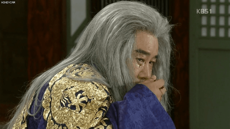 드라마 정도전에서 유동근의 애드립이었다는 장면