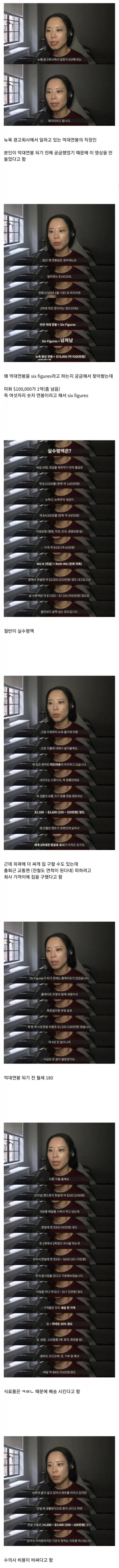 뉴욕에서 억대 연봉 받는 직장인의 생활 수준.jpg